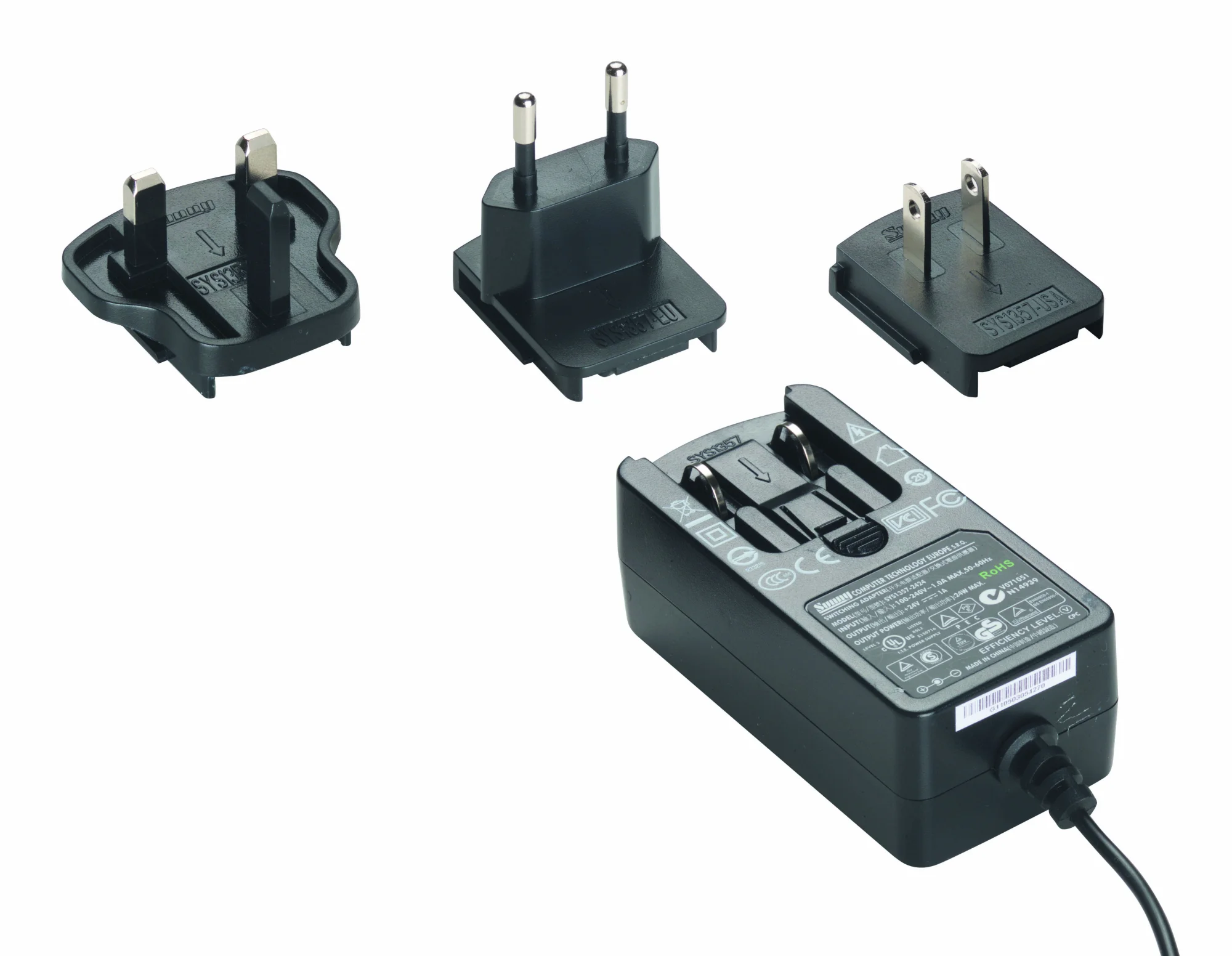 WERMA Netzteil inkl. Adapter 100-240VAC BK