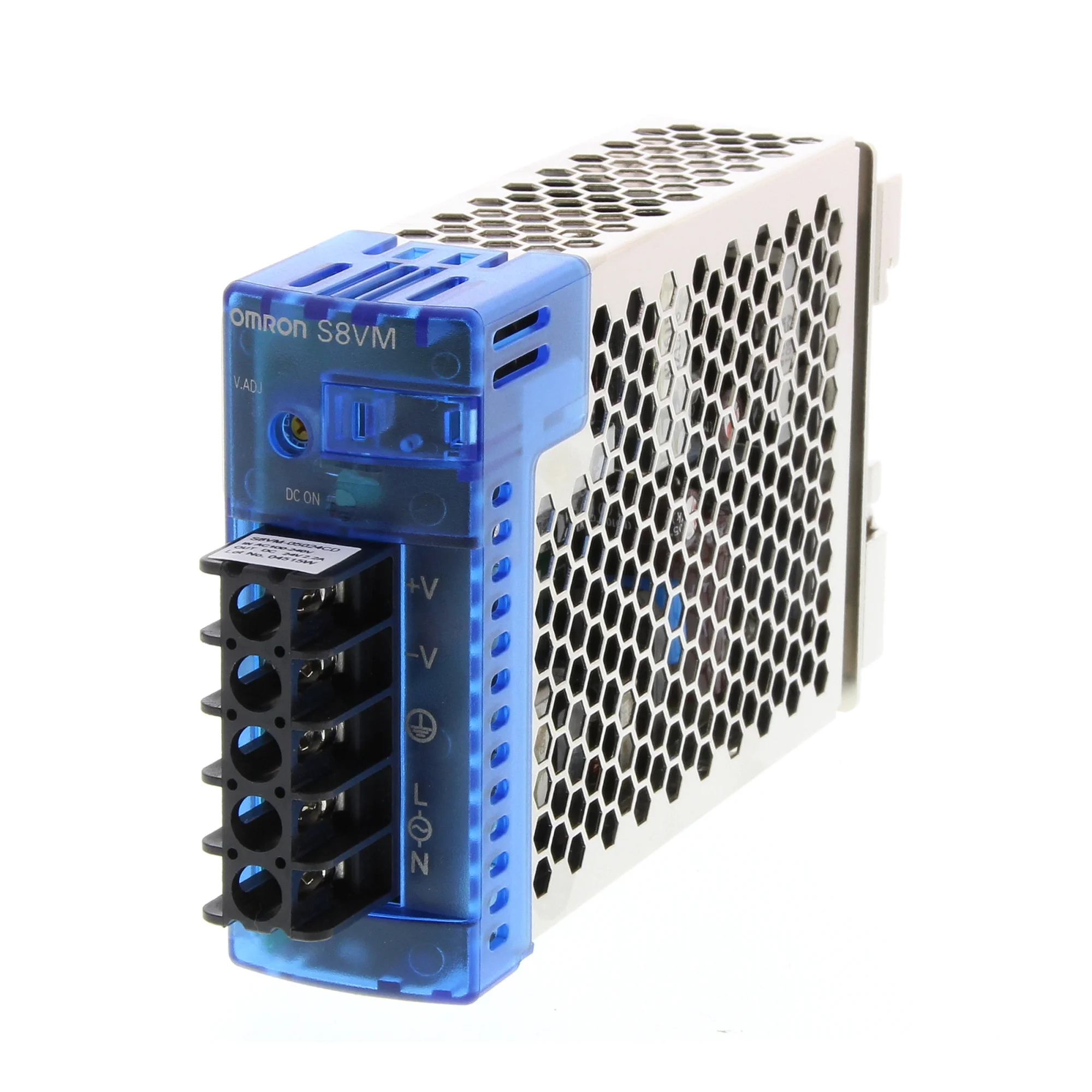 Metallgehäuse PSU, 100/240 VAC Versorgungsspannung, DIN-Schienenmontage, 50 W, 15 VDC