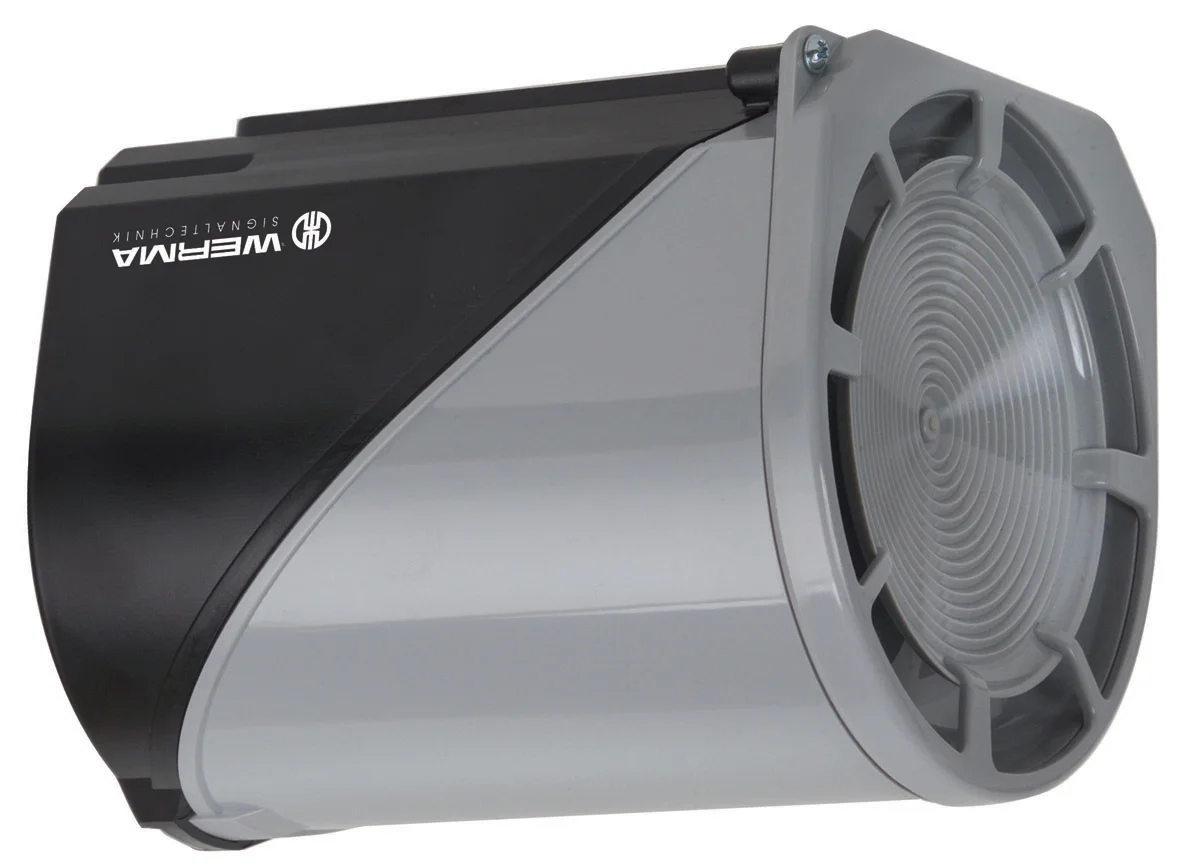 WERMA Mehrtonsirene BWM 32 Töne 115VAC BK/GY