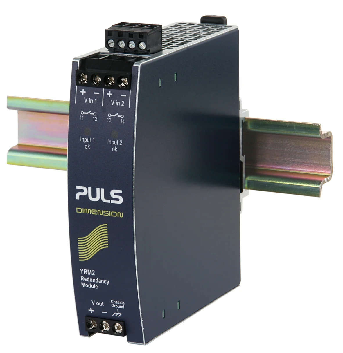 YRM2.DIODE Puls Hutschienen Dioden Redundanzmodul, 24-48VDC, 20A
