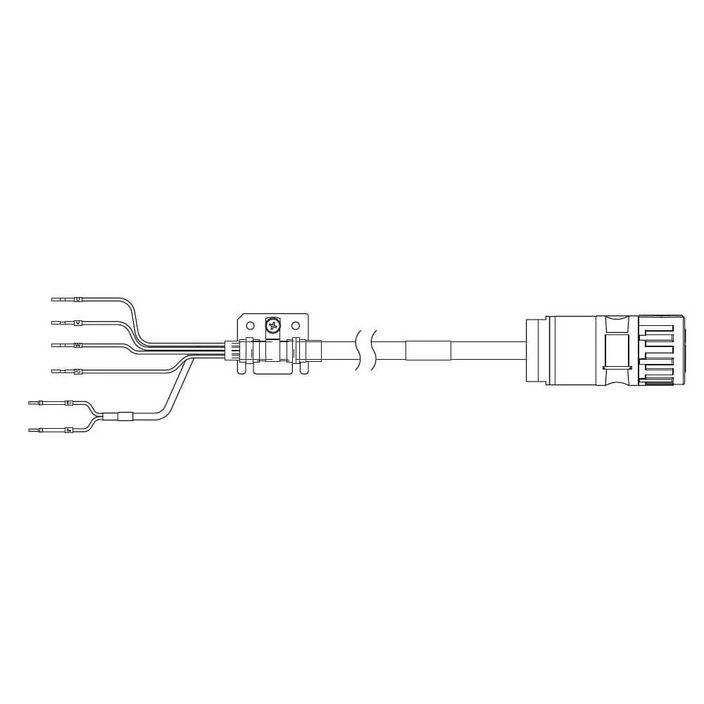 Omron R88A-CA1J010BF 1S Netzkabel Servomotor 10 m mit Bremse