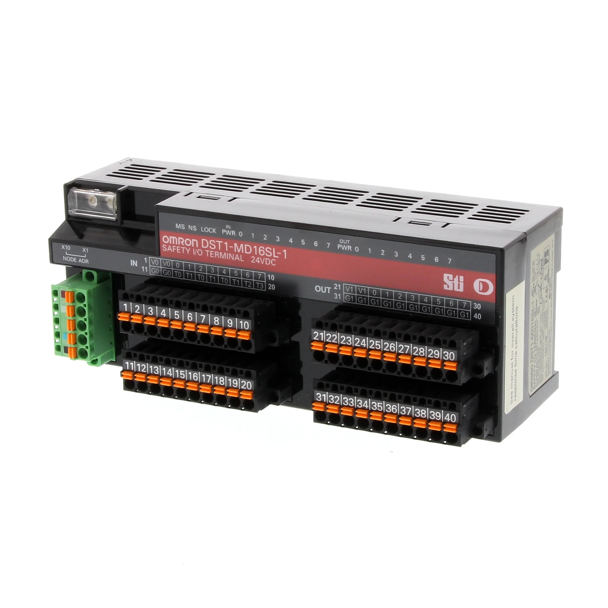 sichere DeviceNet Ein-/Ausgangsmodule, 8 sichere digitale Eingänge + 8 sichere digitale Ausgänge, 4