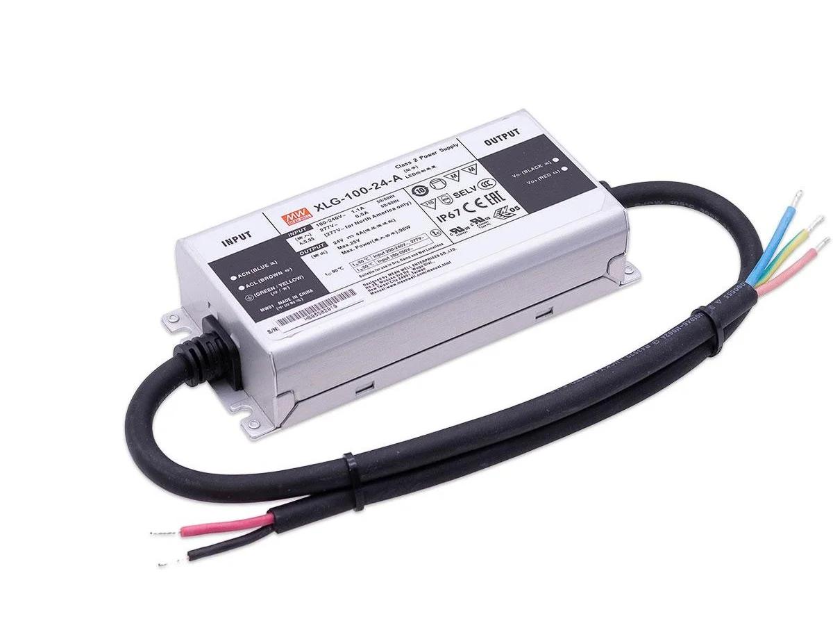MEAN WELL XLG-100-24-A LED-Treiber Konstantspannung, Konstantstrom 96W 2 - 4A 24 V/DC