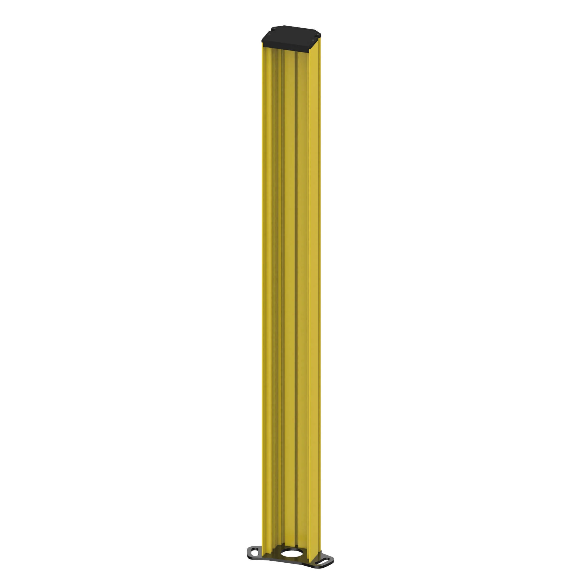 Bodenmontagesäule Höhe 1310 mm für F3SG-SR/PG, Schutzfeldhöhe bis 1280 mm