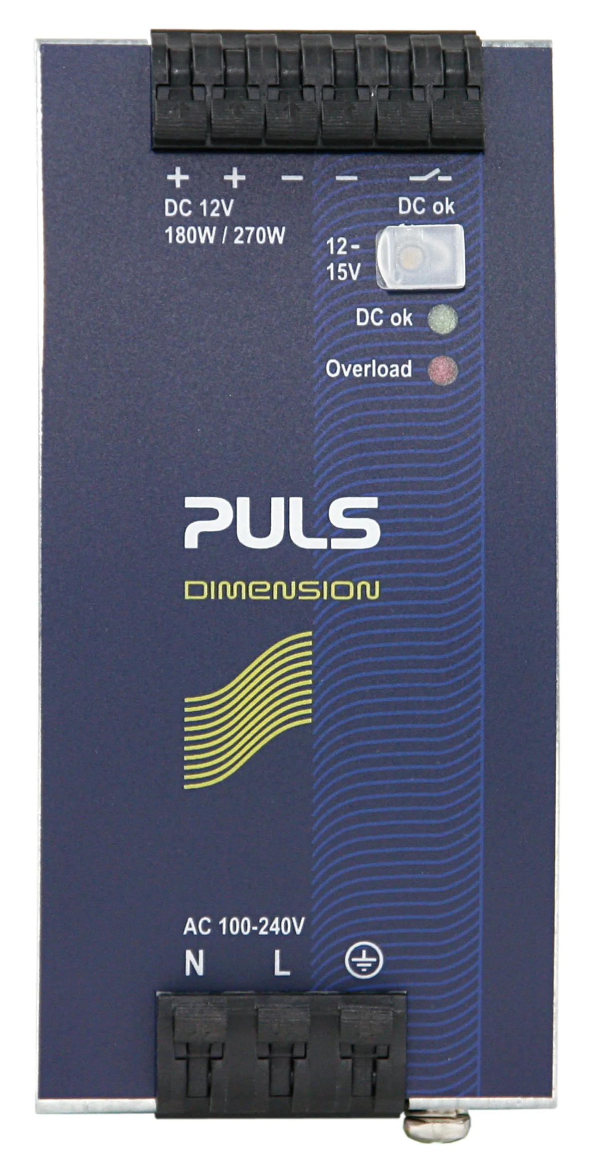 QS10.121 PULS Hutschienen-Netzteil, 12VDC, 15A, 180W