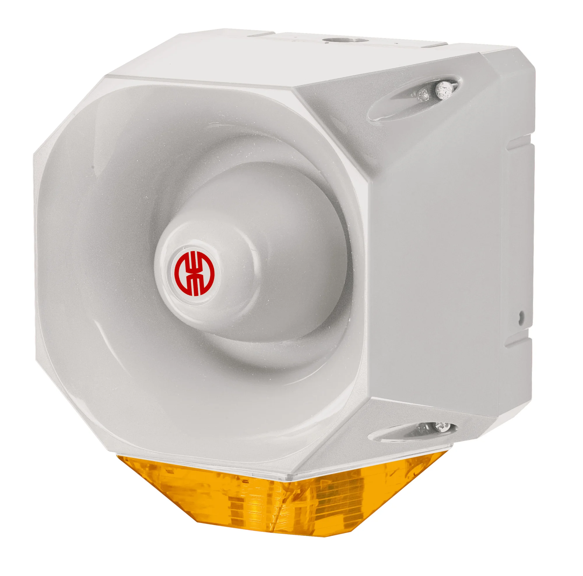 WERMA Blitz-Sirene WM 42 Töne 115-230VAC GY/YE