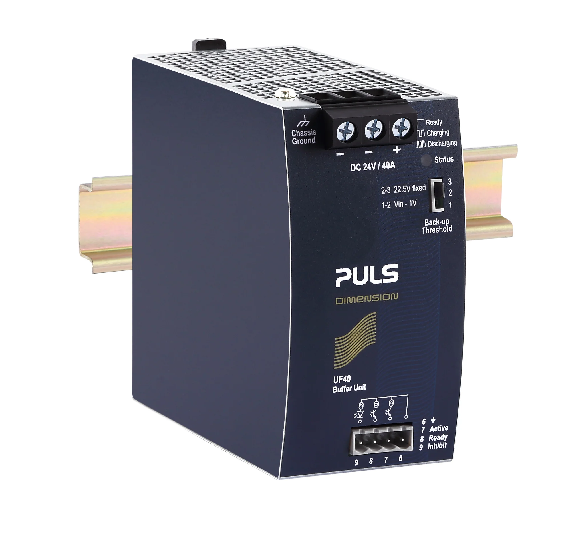 UF40.241 PULS Hutschienen-Puffermodul , 24VDC, 40A