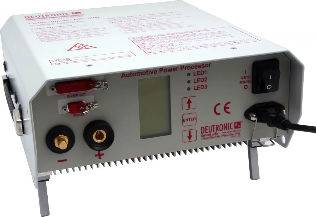Deutronic, DBL1200-14, Batterieladegerät für Autobatterie, LADEN-Li (LFP), Power-Up , inkl. Kabel