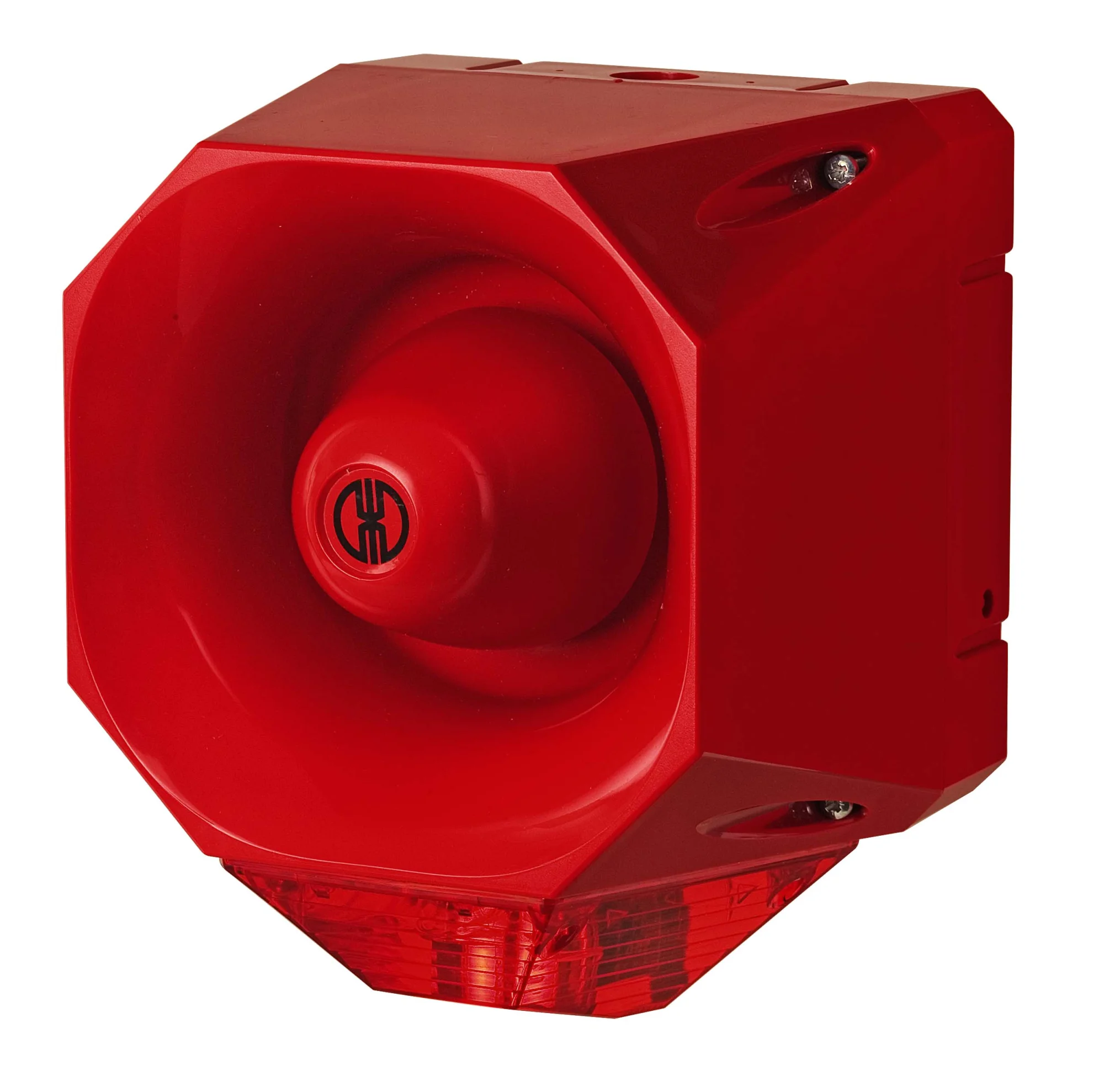 WERMA Blitz-Sirene WM 42 Töne 115-230VAC RD/RD