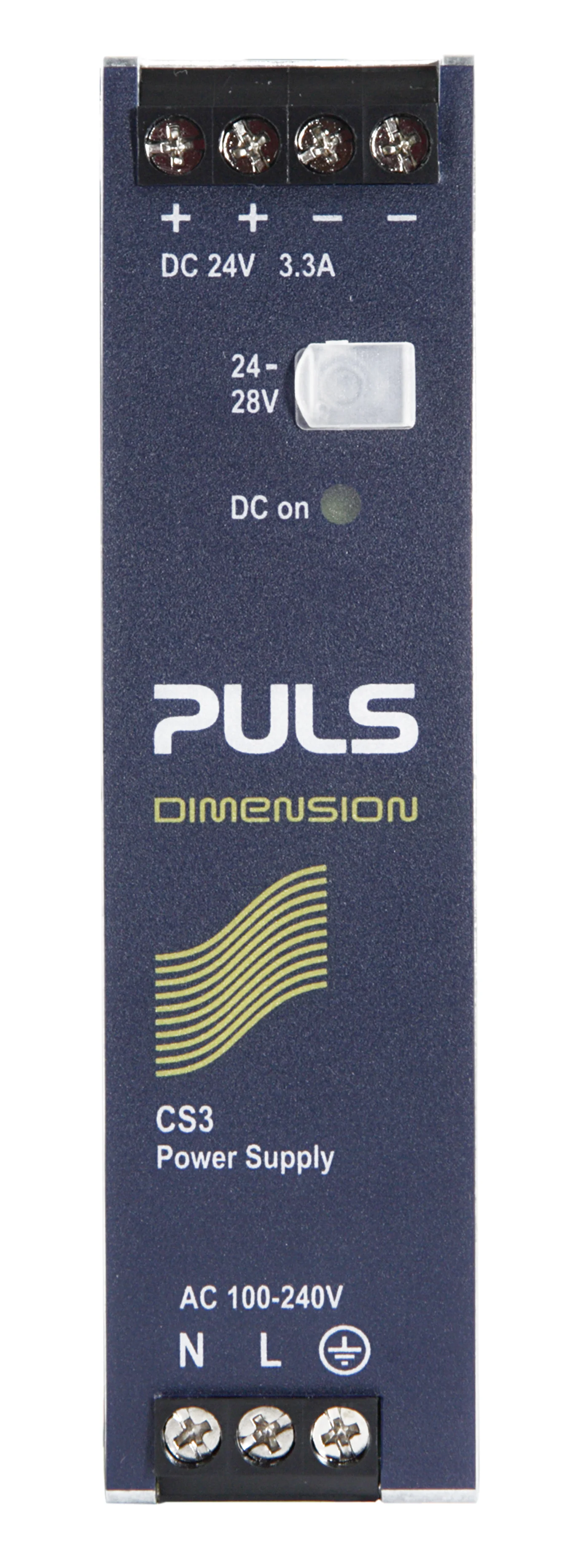 CS3.241 PULS Hutschienen-Netzteil, 24VDC, 3,3A, 80W