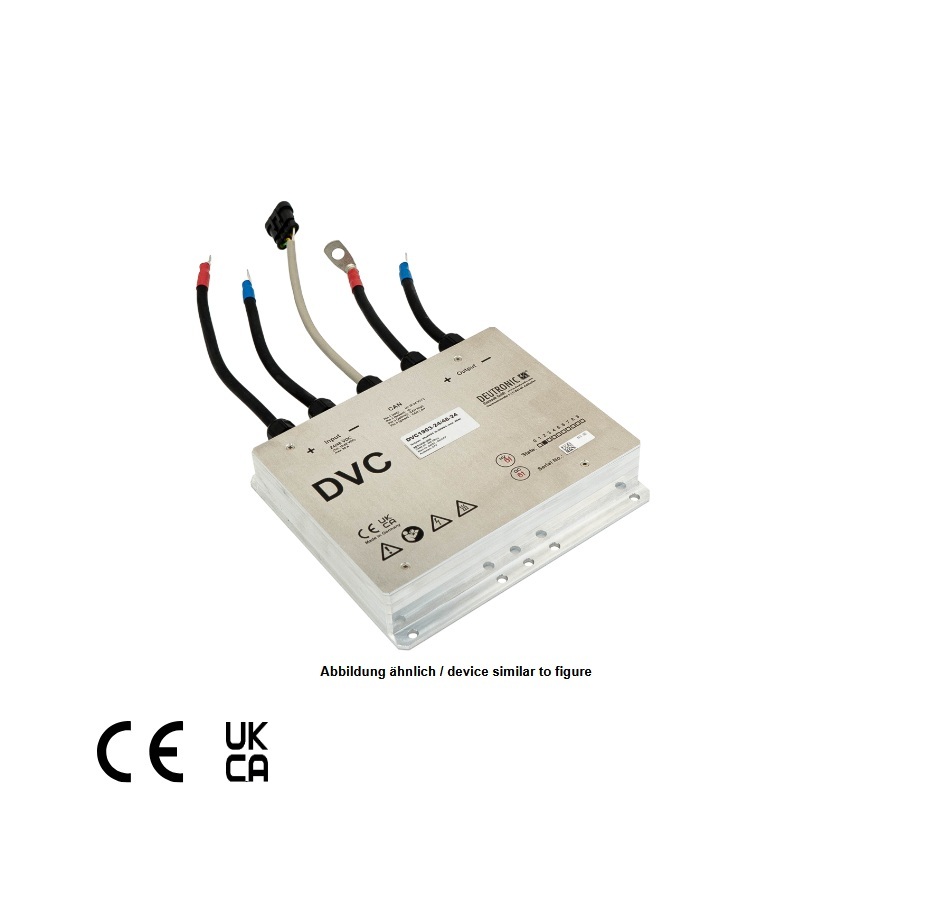 Deutronic, DVC1903-24/48-24-CAN Hochleistungs‑DC/DC‑Wandler, (CAN 2.0A) 105187-0-000