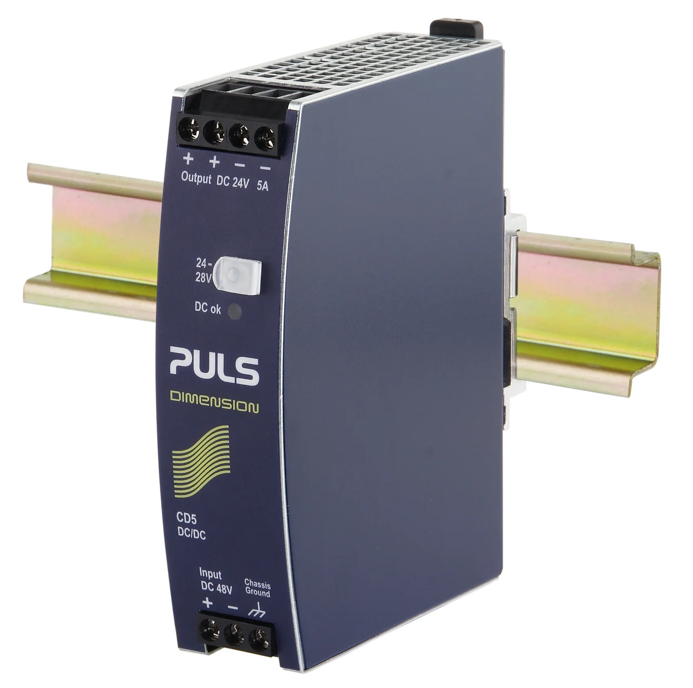 CD5.242 PULS Hutschienen-DC/DC-Wandler, 24VDC-48VDC, 5A, 120W