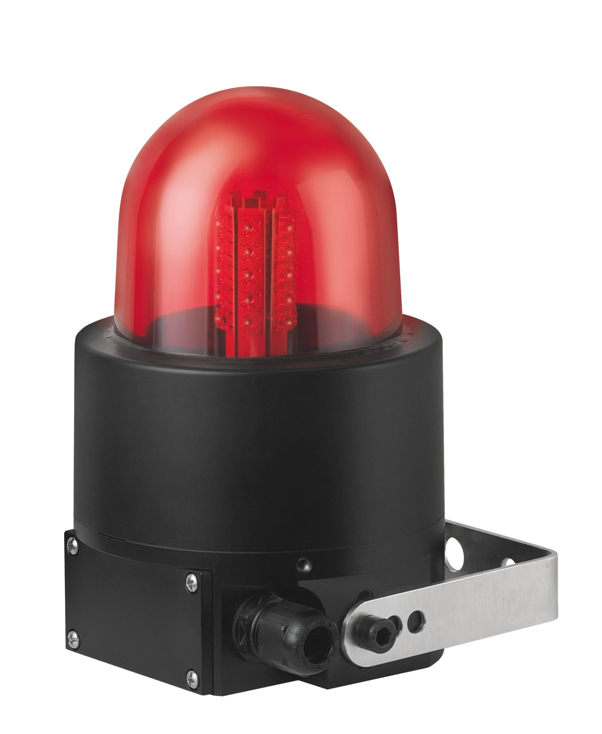 Werma 72912055, LED Ex-ATEX Rundumleuchte WM 24VDC Rot, EX Signalleuchte