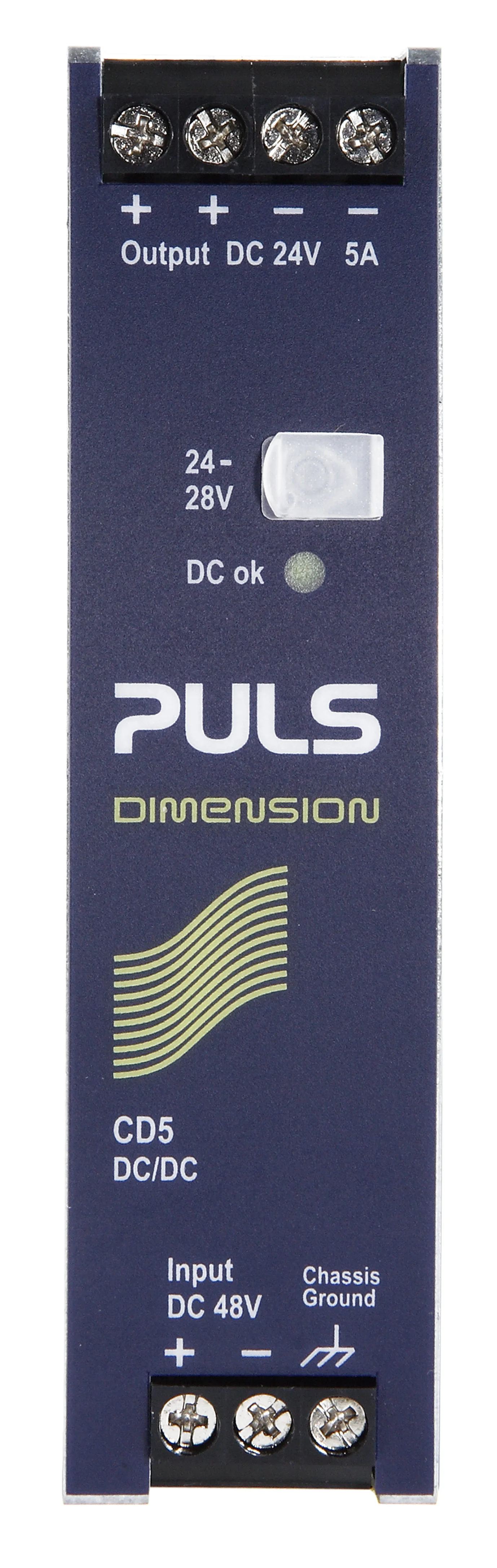 CD5.242 PULS Hutschienen-DC/DC-Wandler, 24VDC-48VDC, 5A, 120W