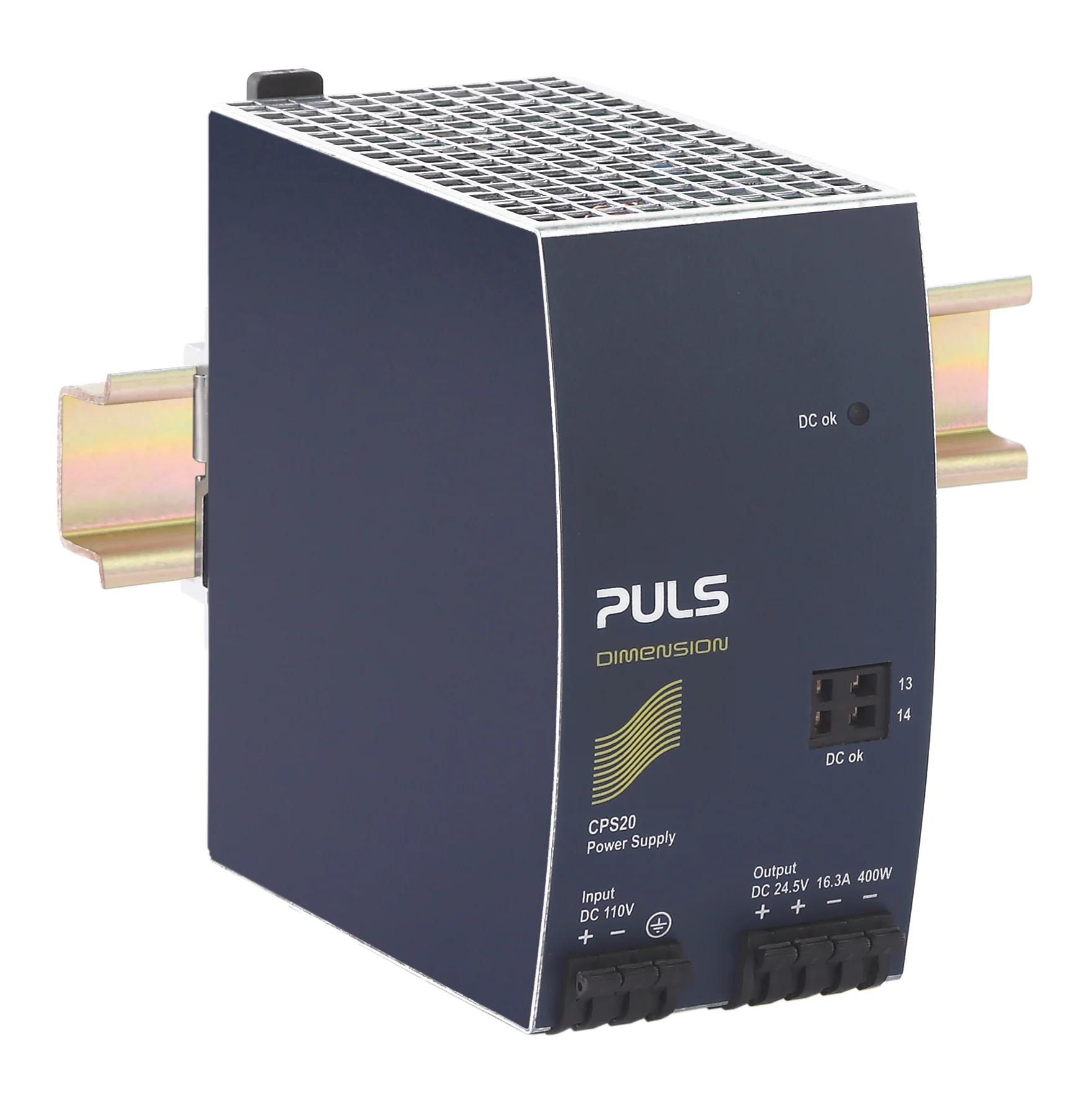 CPS20.241-60 PULS Hutschienen-DC-DC-Wandler, 24VDC, 16,3A, 400W, Bahnkonform