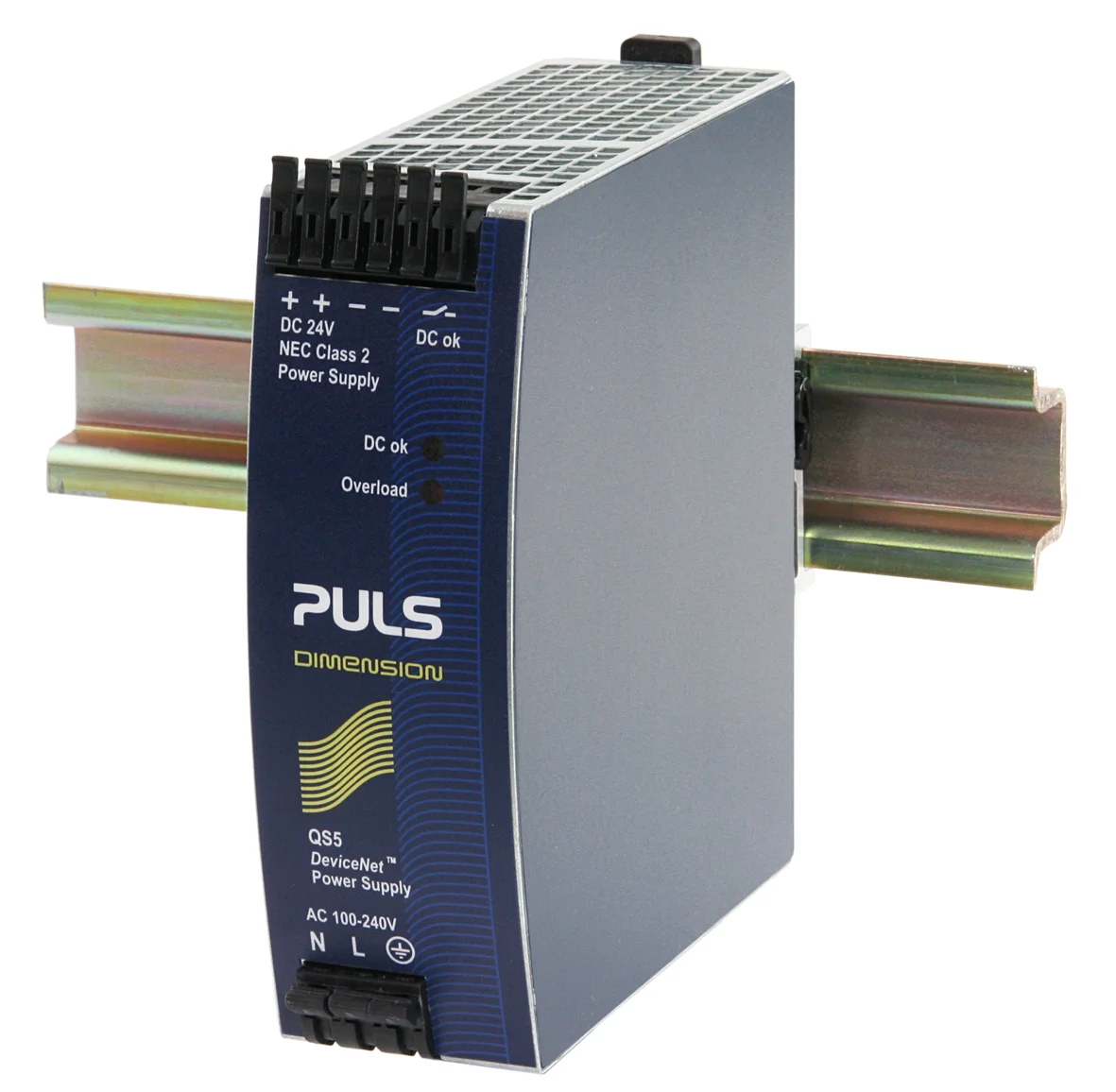 QS5.DNET PULS Hutschienen-Netzteil, 24VDC, 3,8A, 91W, DeviceNet