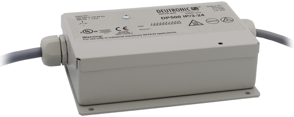 Deutronic, DP500IP/3-24 Schaltnetzteil 24VDC/20A, 500W, IP67