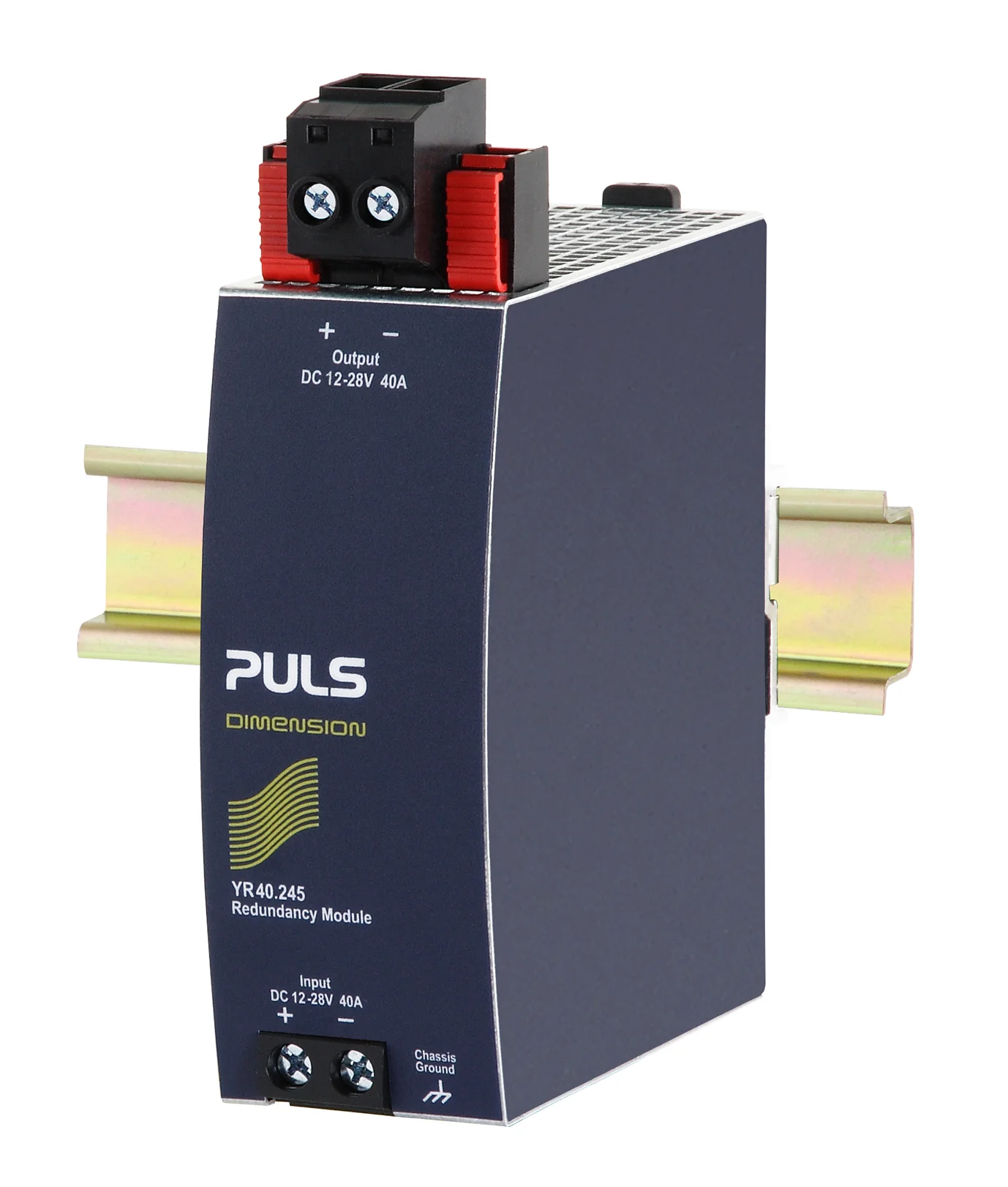 YR40.245 Puls Hutschienen MOSFET Redundanzmodul, 12-28VDC, 40A