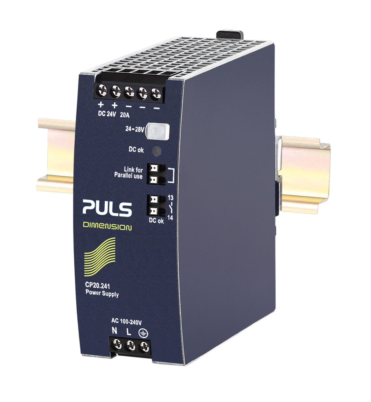 CP20.241-V1, PULS Hutschienen-Netzteil, 24VDC, 20A, 480W