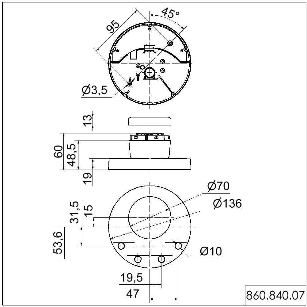 WERMA AndonCONTROL BWM 100-240VAC BK