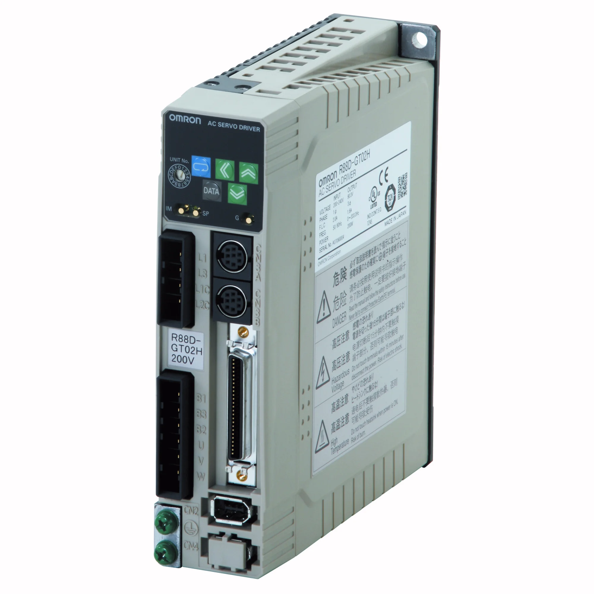 Omron R88D-GP08H G Servoantrieb 750 W 230 V/AC 1-phasig