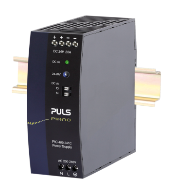 Neue Stromversorgung PIC480.241C: 24V, 20A