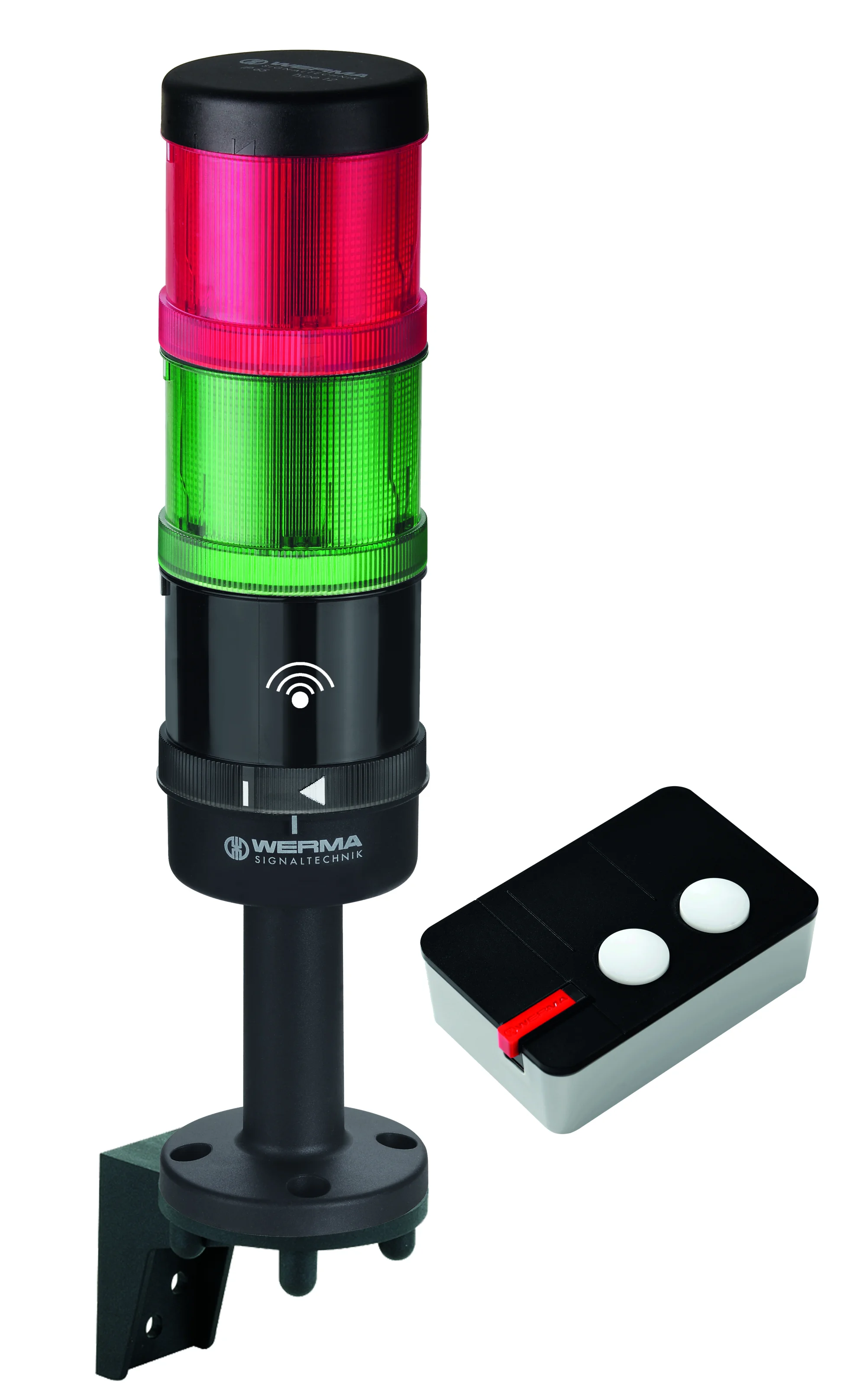 WERMA AndonWirelessSET Basis 2-Tasten 868MHz