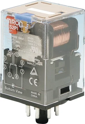 2 W, 10A, LED- und mechanische Schaltstellungsanzeige, feststellbare Prüftaste, Pin-Belegung nach EN