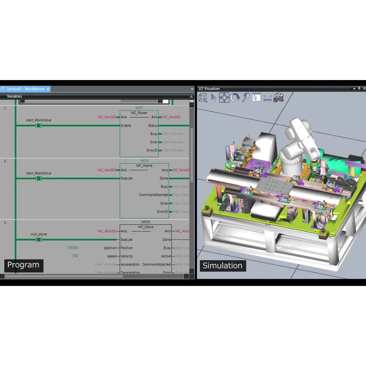 Sysmac Studio 3D Simulation Option (64 Bit) Lizenz für 30 Benutzer