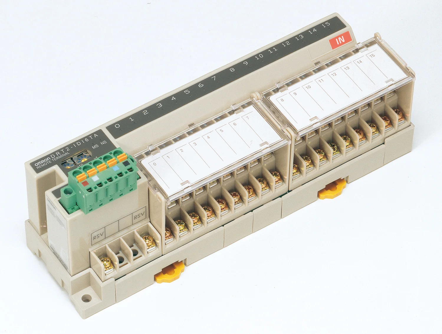 DeviceNet-Modul mit 3-Draht-Klemmenblock, 8 x PNP-Eingänge & 8 x PNP 0,5 A-Ausgänge