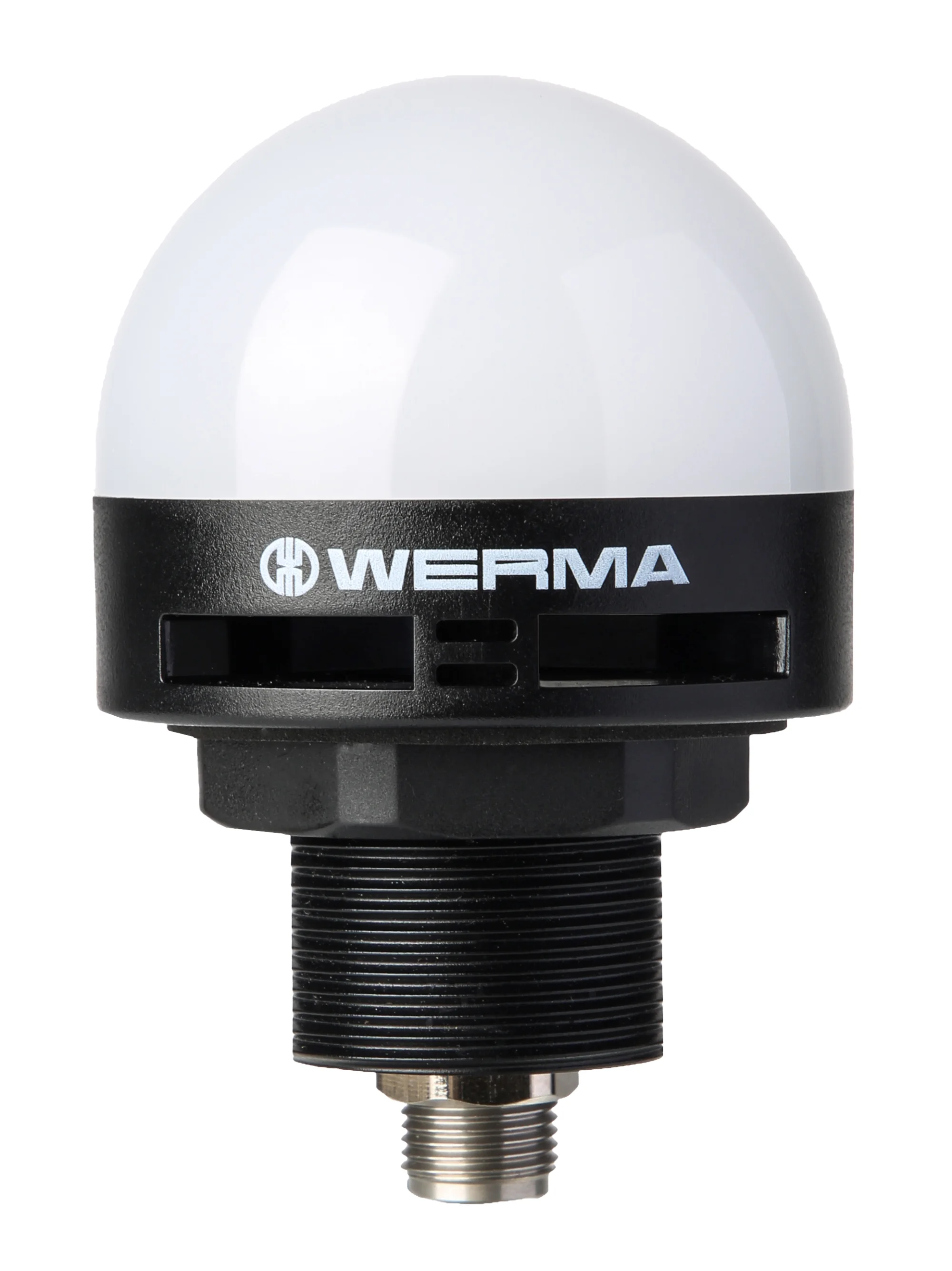 WERMA MC55 UL Leuchte + Summer 10-30V RGB M12