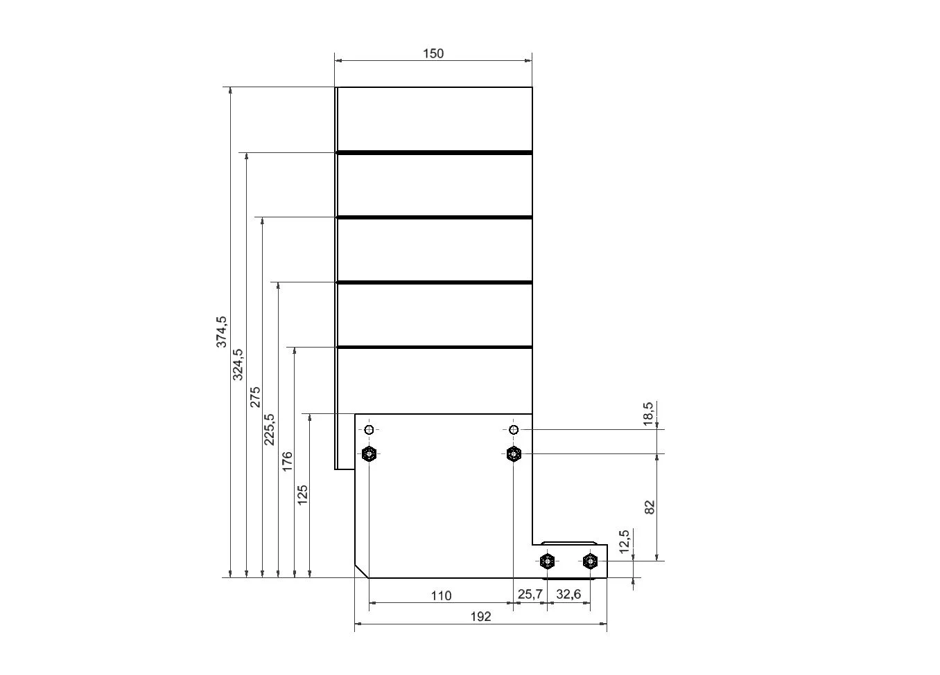 WERMA Beschriftungstafel komplett RM