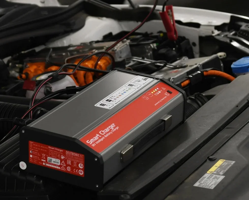 Deutronic SC300-14, Smart Charger, Batterieladegerät für Autobatterie, 107143/20/000