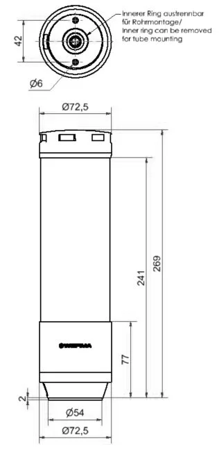WERMA eSIGN IO-Link 9 Segmente mit Sirene BK