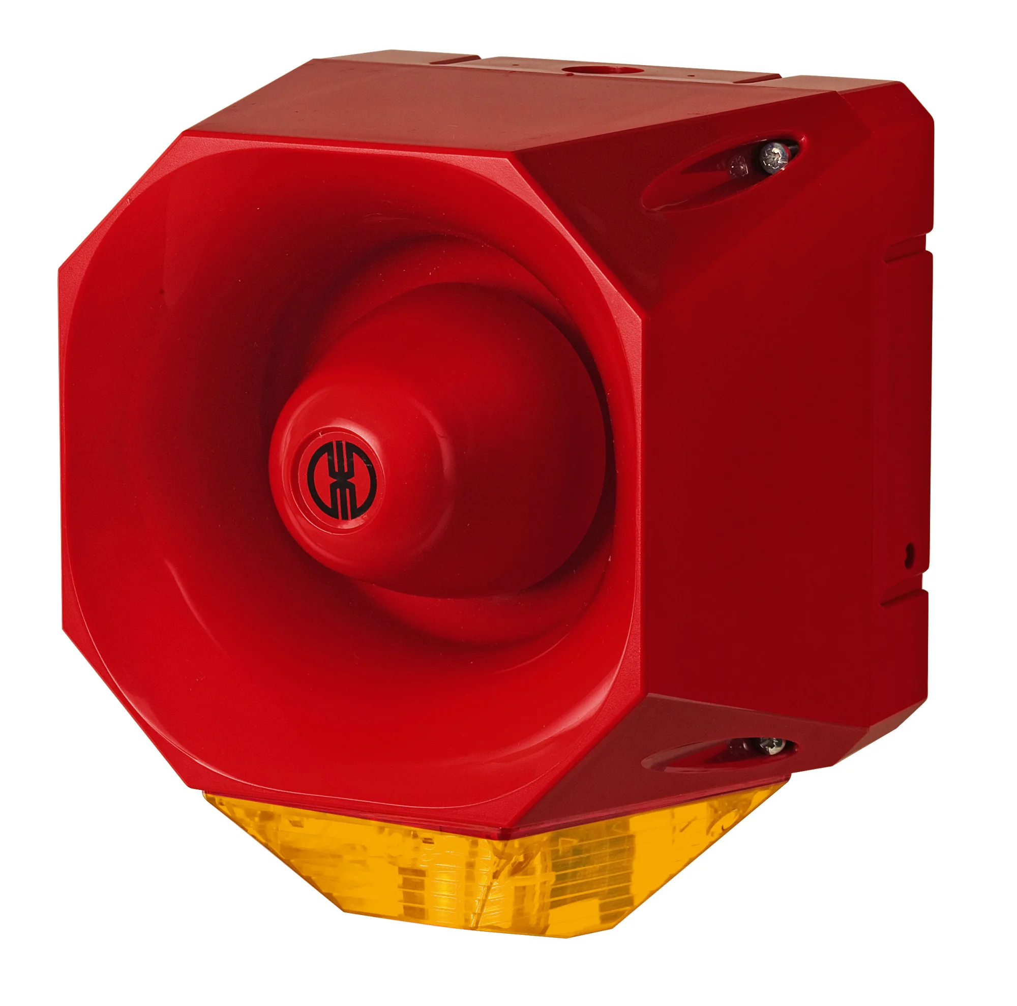 WERMA Blitz-Sirene WM 42 Töne 115-230VAC RD/YE