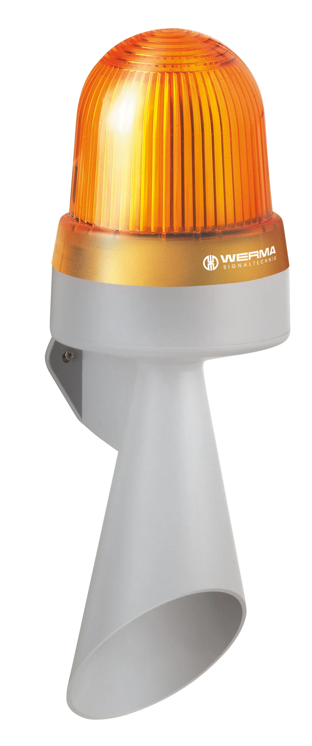 WERMA LED-Hupe WM Dauerton 24VAC/DC YE