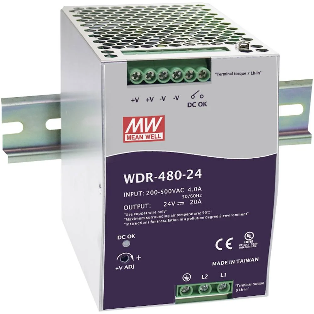 Mean Well WDR-240-48 Hutschienen-Netzteil (DIN-Rail) 48 V/DC 5A 240W