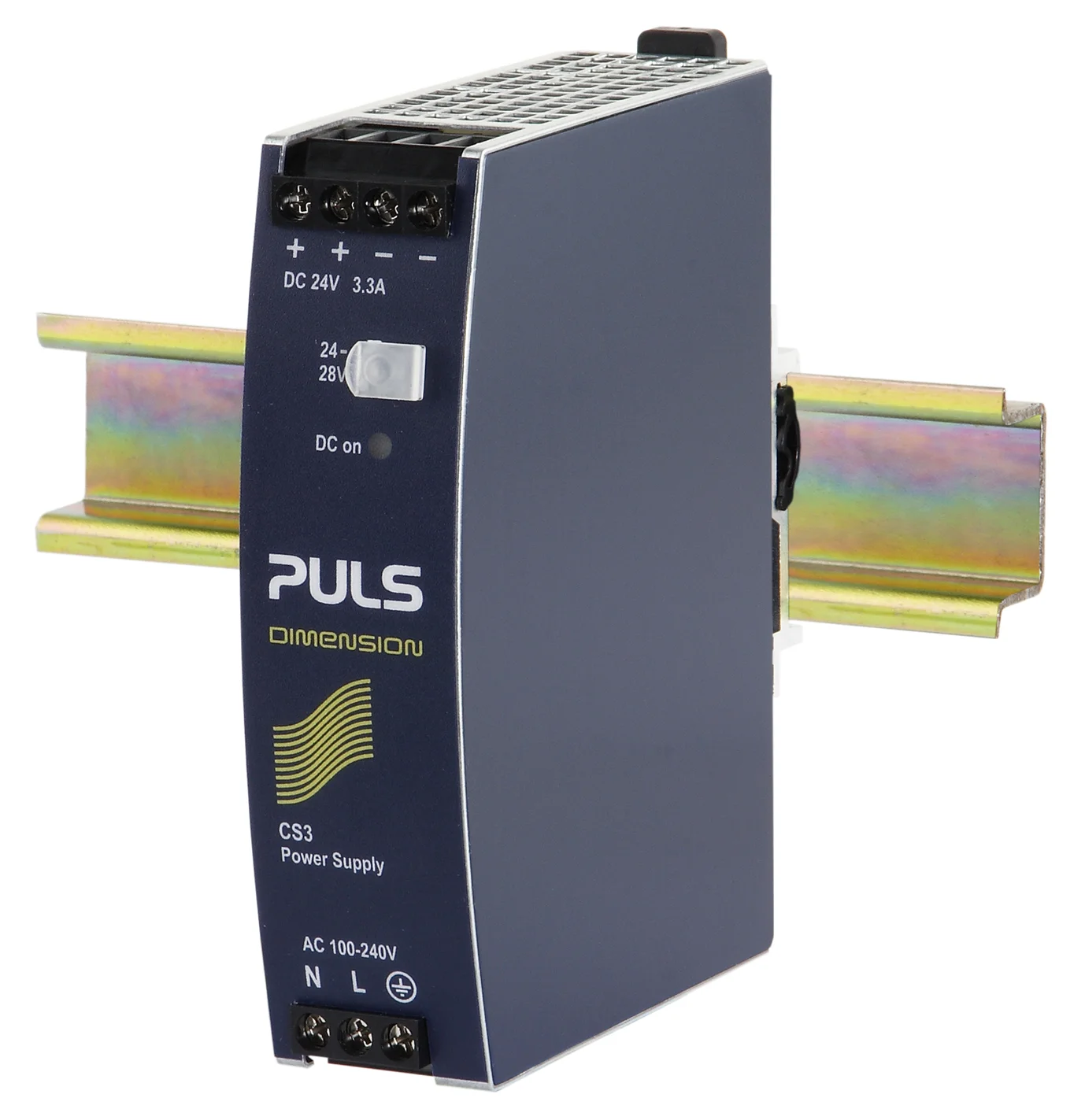 CS3.241 PULS Hutschienen-Netzteil, 24VDC, 3,3A, 80W