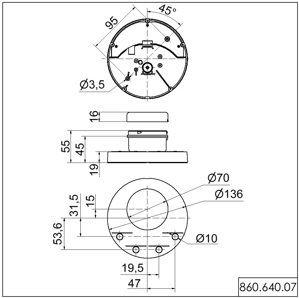 WERMA AndonCONTROL BWM 100-240VAC BK