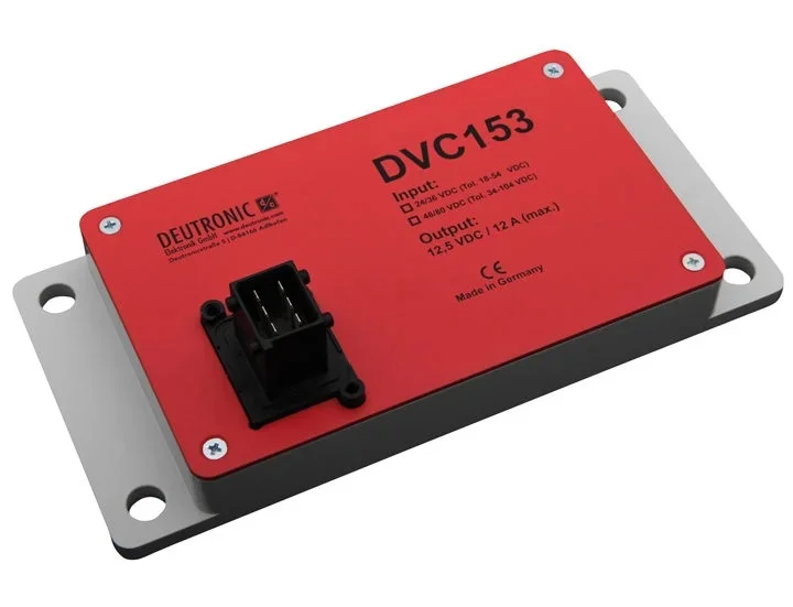 Deutronic, 105174-0-000, DVC153-48-12, DC-DC Wandler für Mobile Robots, FTS, Förderfahrzeuge