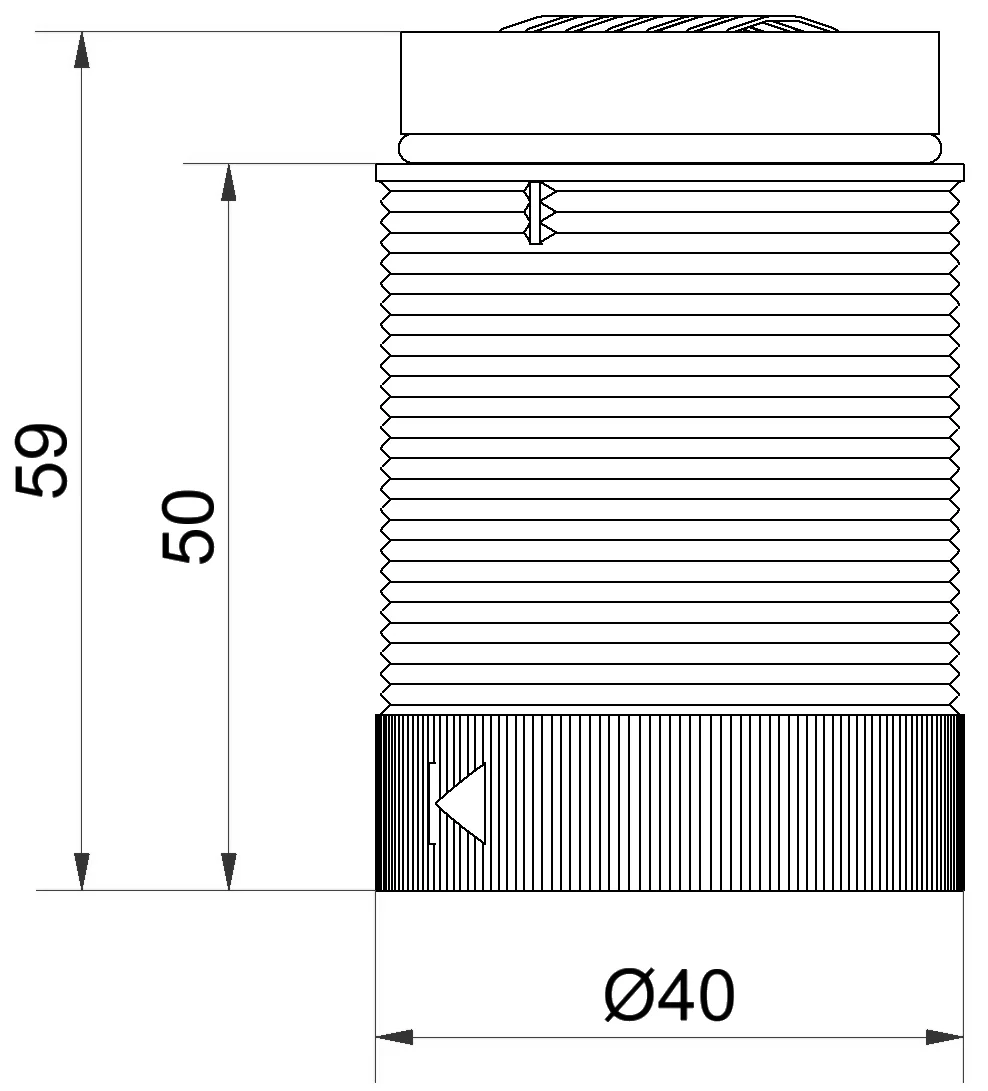 WERMA Anschlusselement IO-Link 24VDC BK
