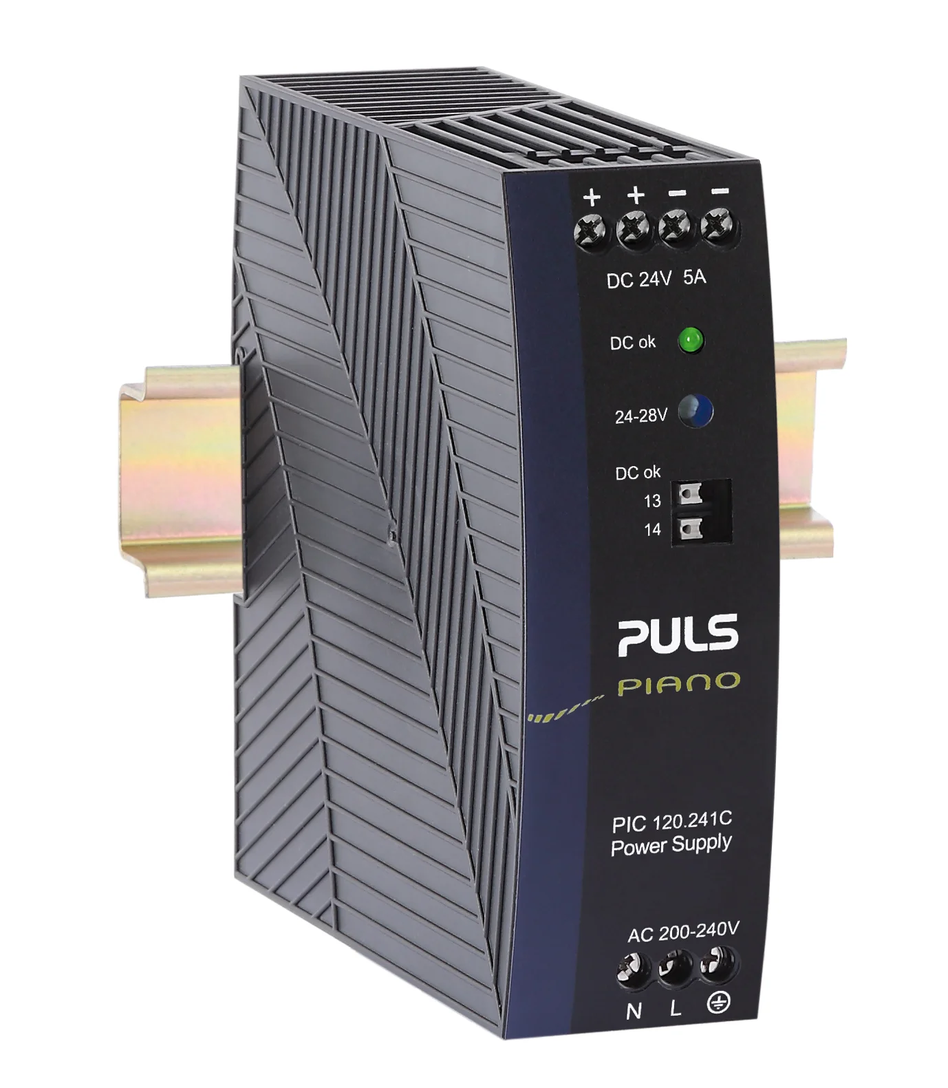 PIC120.241C PULS PIANO Hutschienen-Netzteil 24V/DC, 5A, 120W