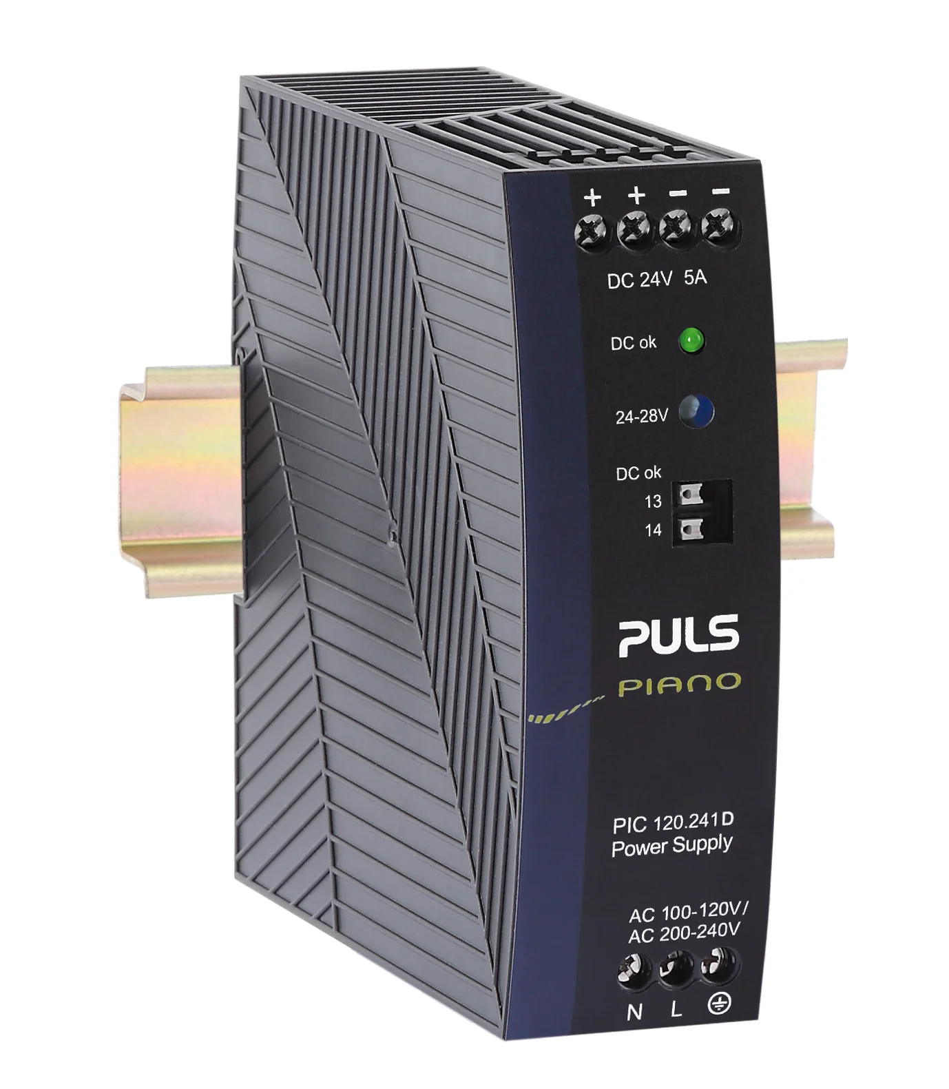 PIC120.241D PULS PIANO Hutschienen-Netzteil  24V/DC, 5A, 120W