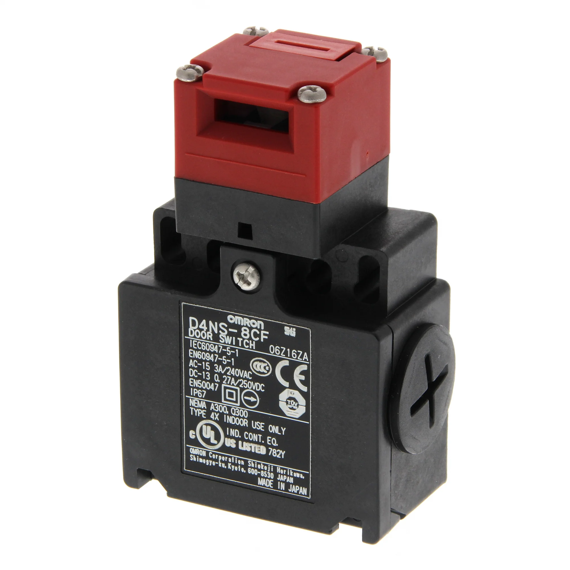 Omron D4NS-8CF Sicherheitsschalter für Schutztüren 2 Kabeleinführungen M20 2 Öffner + 1 Schließer