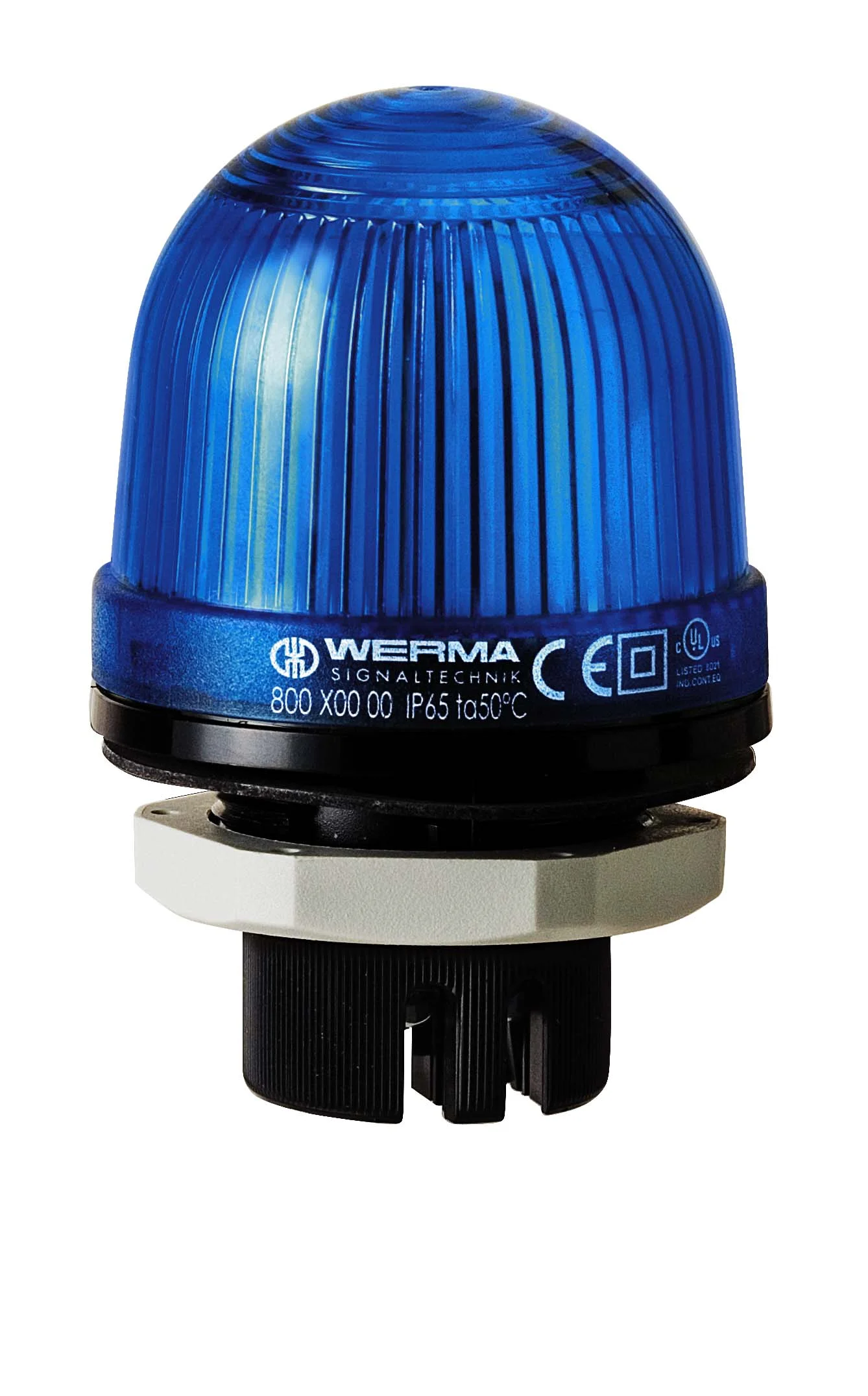 WERMA Dauerleuchte EM 12-230VAC/DC BU