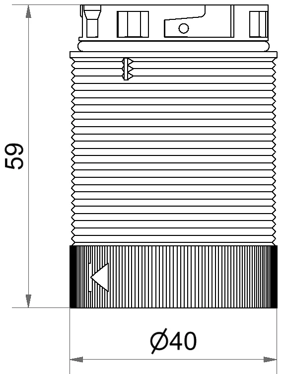 WERMA Anschlusselement IO-Link 24VDC BK