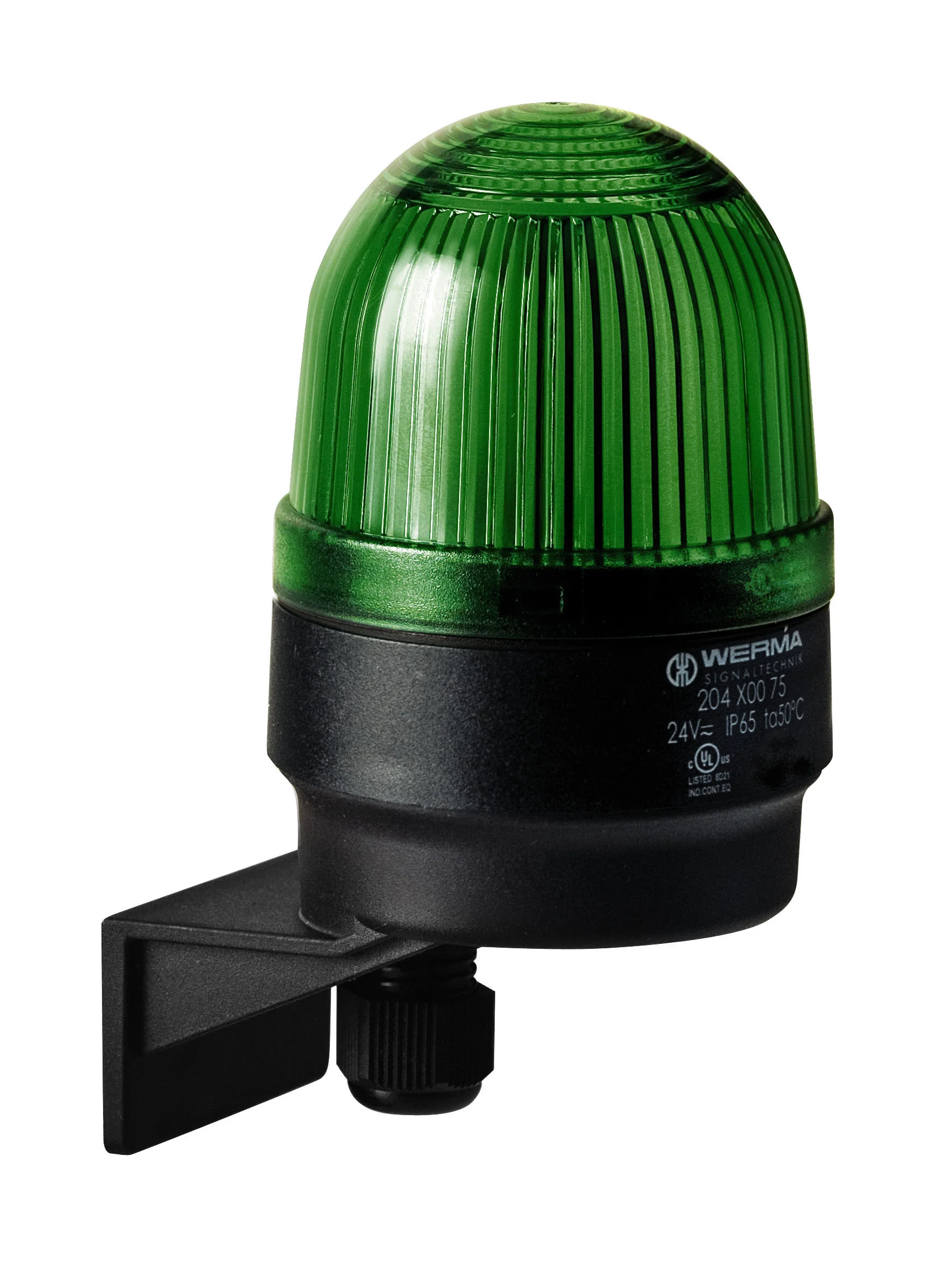 WERMA LED-Dauerleuchte WM 115VAC GN