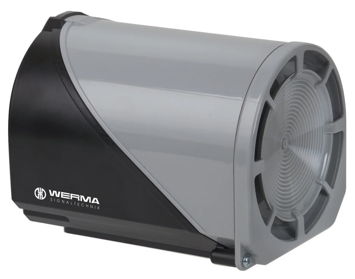 WERMA Mehrtonsirene BWM 32 Töne 115VAC BK/GY