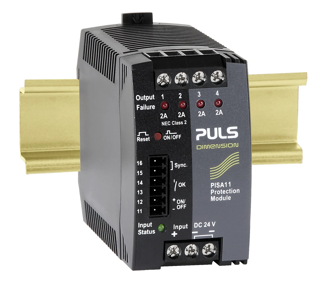 PISA11.402 Puls Sicherungsmodul, 24VDC, 8A