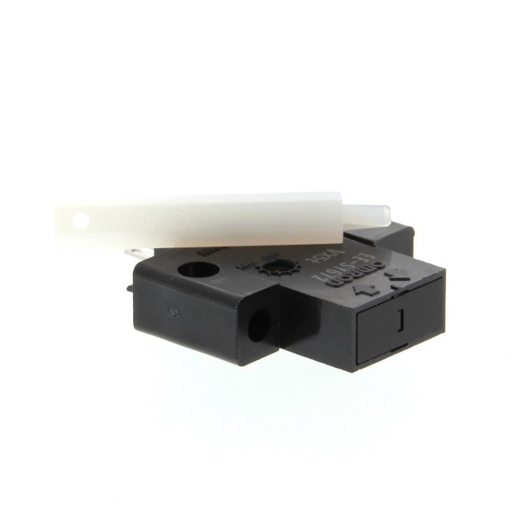 Miniatur-Lichttaster, Bauform vertikal (axial), Schaltabstand 1-5 mm, einstellbar, hell- und dunkels